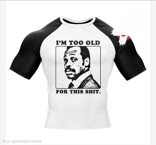Camicia xmartial too old bjj - too,
