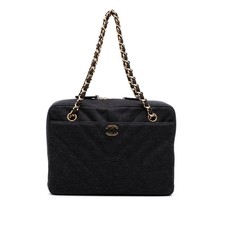 Chanel CC Chevron Jersey Sac