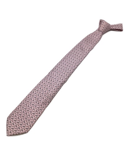 Cravatta hermes seta rosa - in,