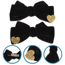  2 Pcs Fiocco Fermaglio Capelli Accessori Per Ragazza Clip Bowknot