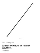 Maver Super Lithium mx Light 7 m canna da pesca bolognese