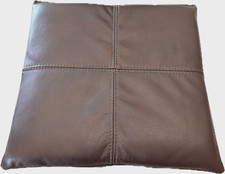 4x Vera Pelle Cuscino per