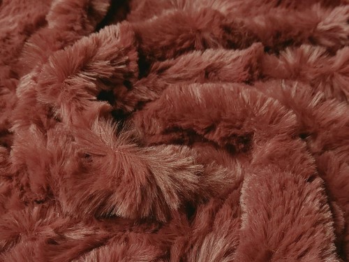Lusso corto peluche pelliccia - peluche,
