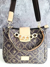 Borsa a mano donna marrone