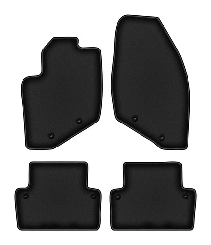 Set tappetini auto - velour, neri