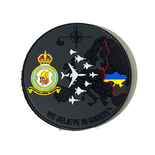 Pvc patch believe ghosts - patch, in