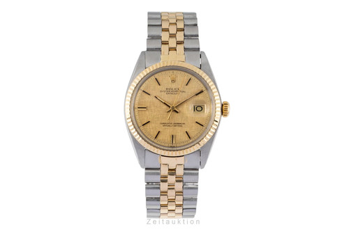 Rolex datejust linen dial - datejust, 36