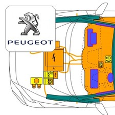 Scheda di salvataggio tramite QR Code, per Peugeot 3008 Hybrid 4 SUV PHEV 4x4 (>2020-2024)