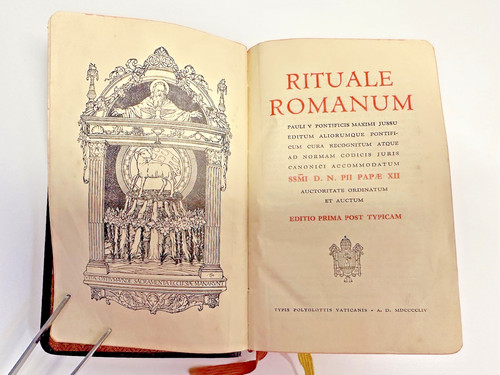Rituale romanum editio prima - rituale, prima-