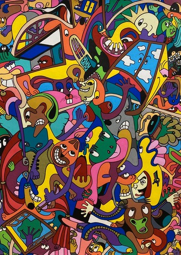 Dipinto artistico esterno