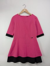 ELISABETTA FRANCHI Abito Cocktail Rosa Elegante (IT 42, EU 38)