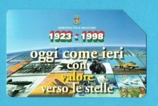 SCHEDA TELEFONICA-AERONAUTICA MILITARE 1923-1998-TELECOM-C&C 2866-GOLDEN 773-USA
