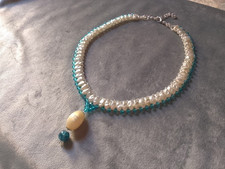 Collana Elegante Perle Avorio