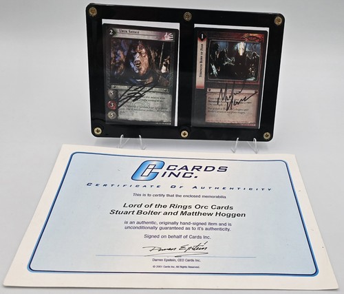 Lotr signed trading - 2,