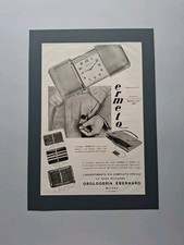 Pubblicità Orologi Ermeto Movado Remontoir Stampa Originale Vintage D'Epoca 1931