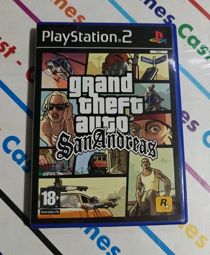 Ps2 grand theft auto san - theft,