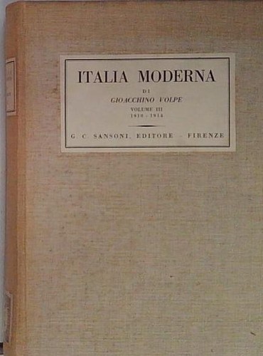 Gioacchino volpe italia - volpe,