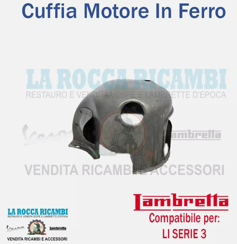 Cuffia motore lambretta - cuffia, li