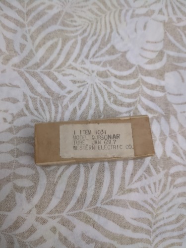 Valvola vintage 6sl7 western - 6sl7,
