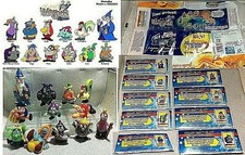 FERRERO KINDER SORPRESE BRIOSS I MAGOTTI PERSONAGGI E GADGETS 2001