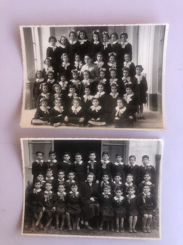 Lotto foto scuola anni 50 - lotto,