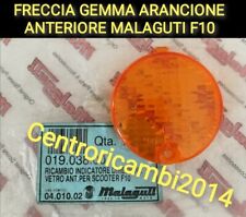 FRECCIA GEMMA ANTERIORE MALAGUTI F10 VETRO ARANCIONE ORIGINALE MALAGUTI 01903800