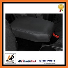 CUBBY BOX & BRACCIOLO - NERO VERA PELLE RHD LAND ROVER FREELANDER 2 - DA5101