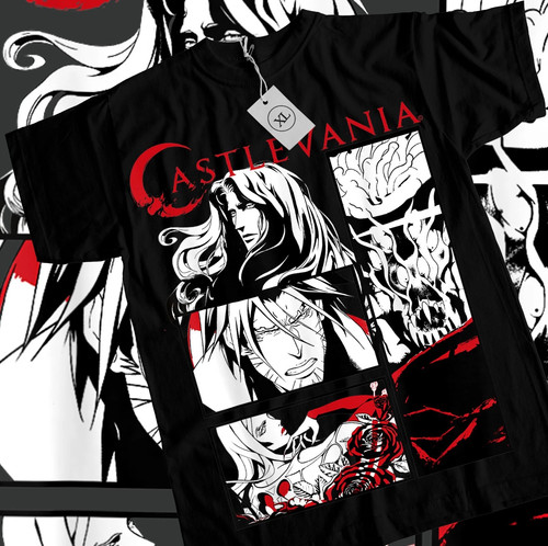 Shirt unisex castlevania - t-shirt,