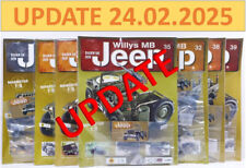 Hachette Jeep Willys 1:8 div. Edizioni a scelta 7-140
