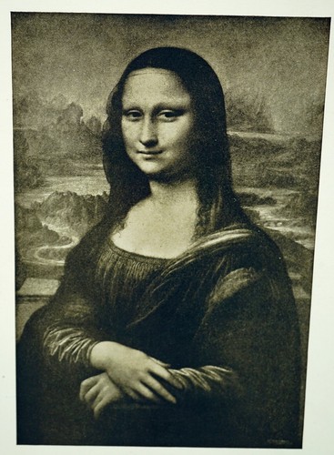 Stampa monna lisa da - monna, l.