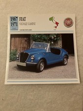 CARTE FICHE AUTO FIAT  VIGNALE