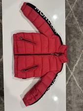 Giubbotto bambino Monclear Puffer taglia 6 rosso
