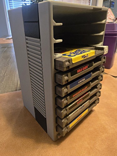 Retro nes torre porta cartucce - retro,