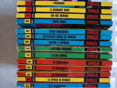 Lotto diabolik fumetti - diabolik,