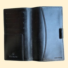 Porta Agenda / Rubrica MIGNON PARIS in Pelle Nera