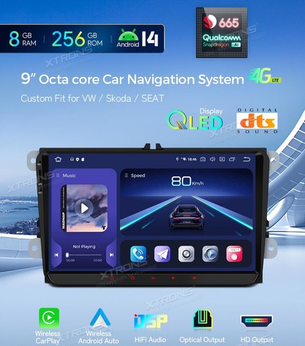 Xtrons iq94mtvp autoradio golf - iq94mtvp,