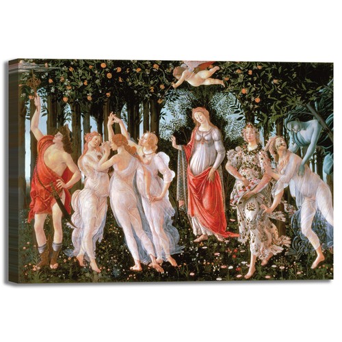 Botticelli primavera design - primavera,