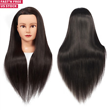 Manichino testa parrucchiere styling manichino capelli cosmetologia allenamento bambola 26-28"