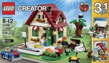 Lego CREATOR 31038 VILLETTA CON GIARDINO ORIGINALE  