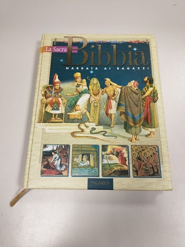 Libro sacra bibbia - sacra, narrata