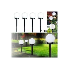 4 LAMPIONE SOLARE 1 LED