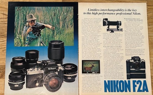 Nikon f2a camera - systems, 1978