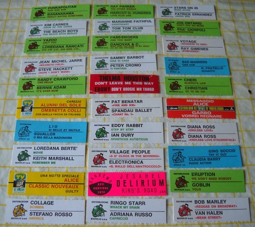 Stock targhette - 30,