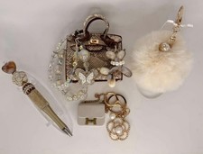 Set mini borsa con ciondolo