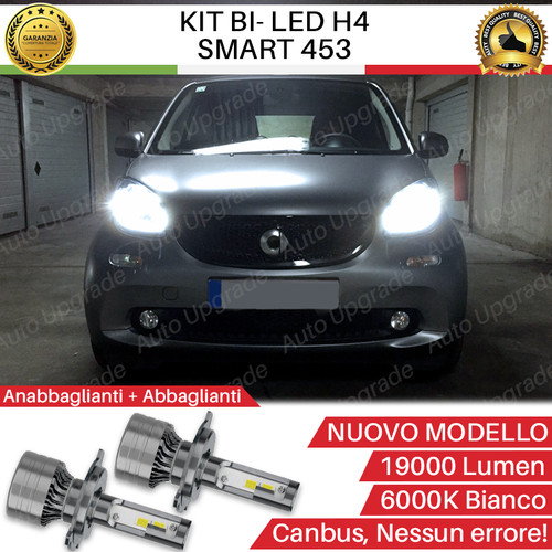 Kit led 6000k per smart - h4,