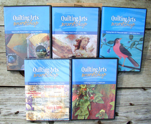 Quilting arts workshop - workshop, dvds