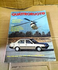 Rivista D'Epoca Quattroruote Mese Di Febbraio Del 1984
