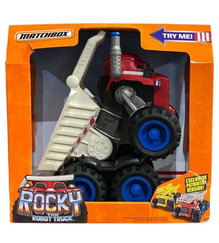 Matchbox rocky camion robot - il,