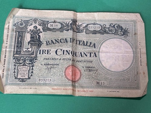 Italy lire 64 1943 - italy,, 50