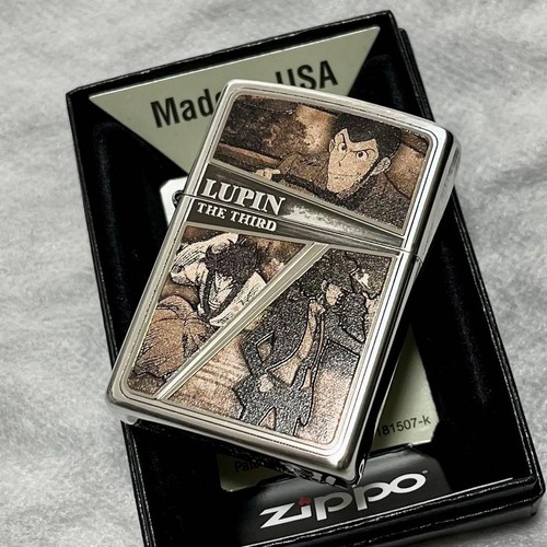 Zippo accendino anime lupin - tv,